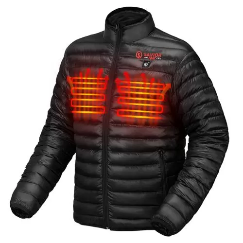 Savior Huskey Heated Jacket SJH01 - black